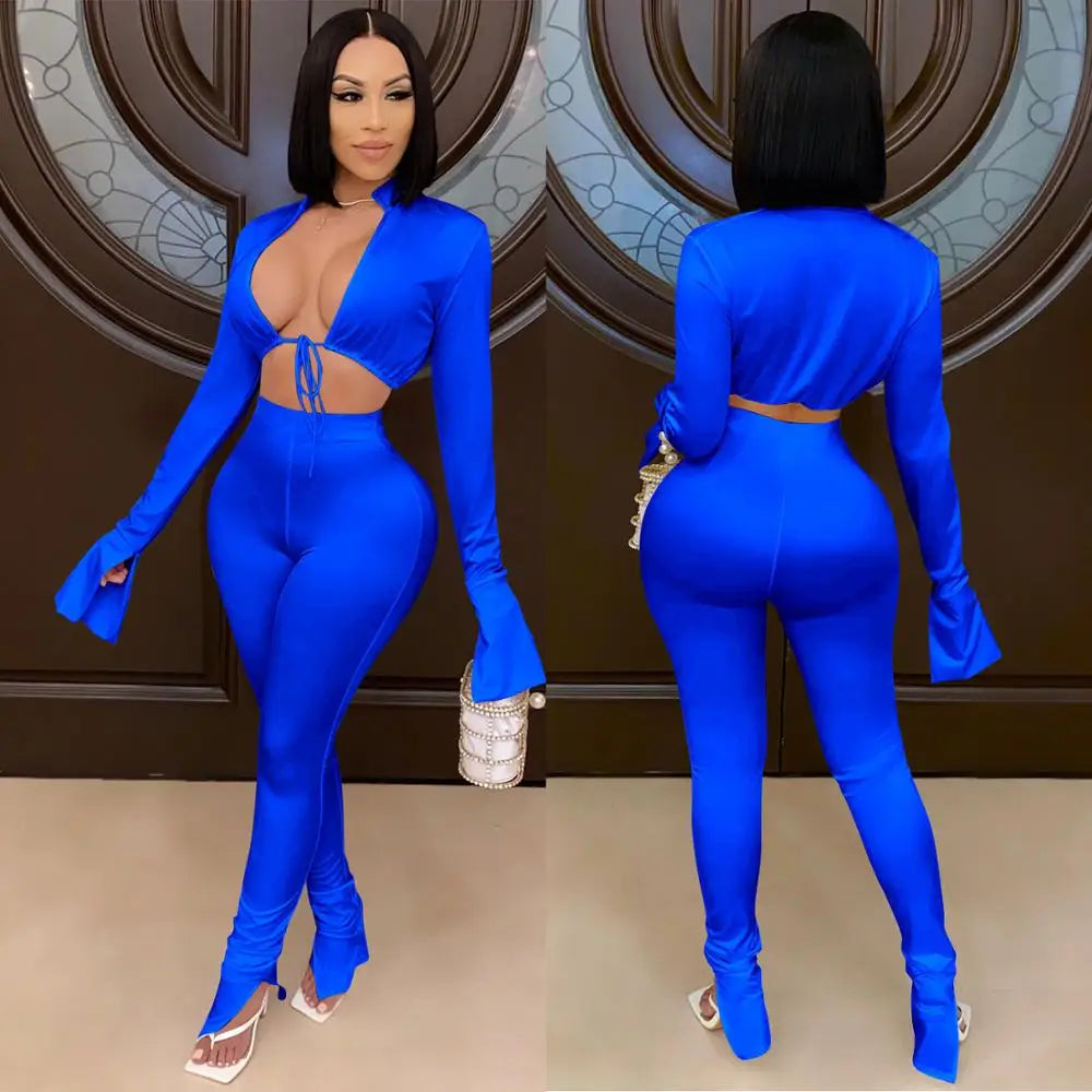 two piece set women two piece outfits clothing club outfits for women sets outfits winter clothes tracksuit