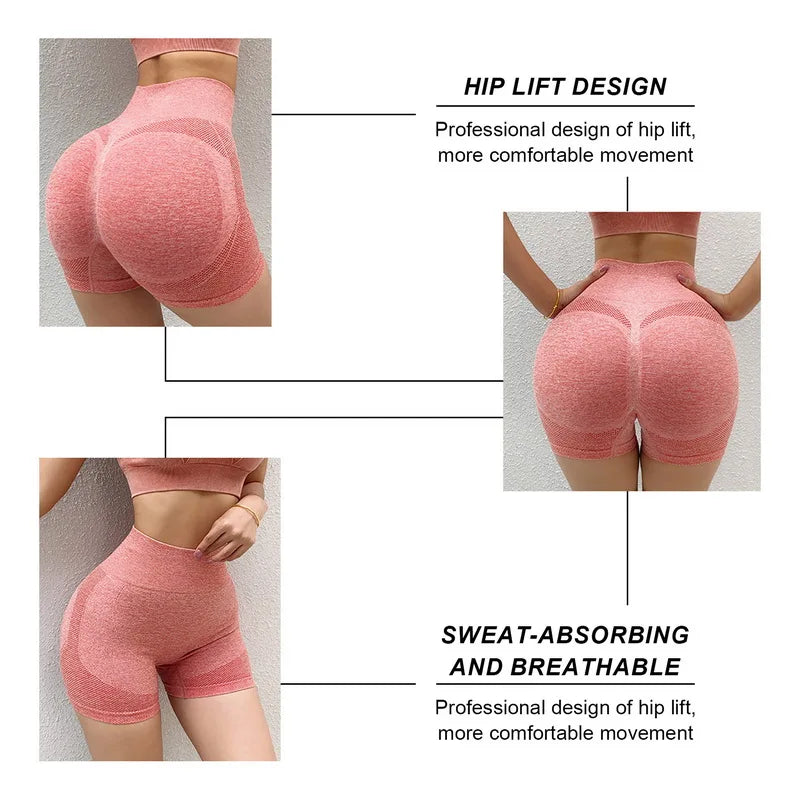 Push Up Sports Shorts Women Cycling Shorts Yoga Shorts Fitness Short High Waist Gym shorts Leggings Women Clothing Women Shorts